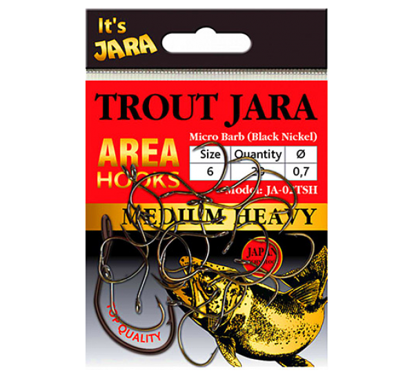 Крючки Trout Jara Area Hooks #6