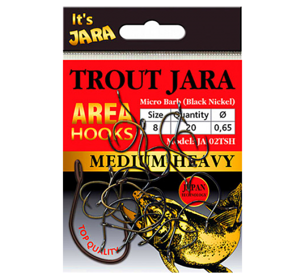 Крючки Trout Jara Area Hooks #8