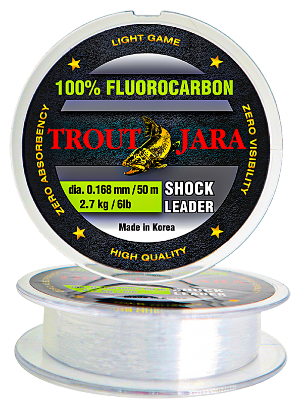 Флюорокарбон TROUT JARA SHOK LEADER 0,168
