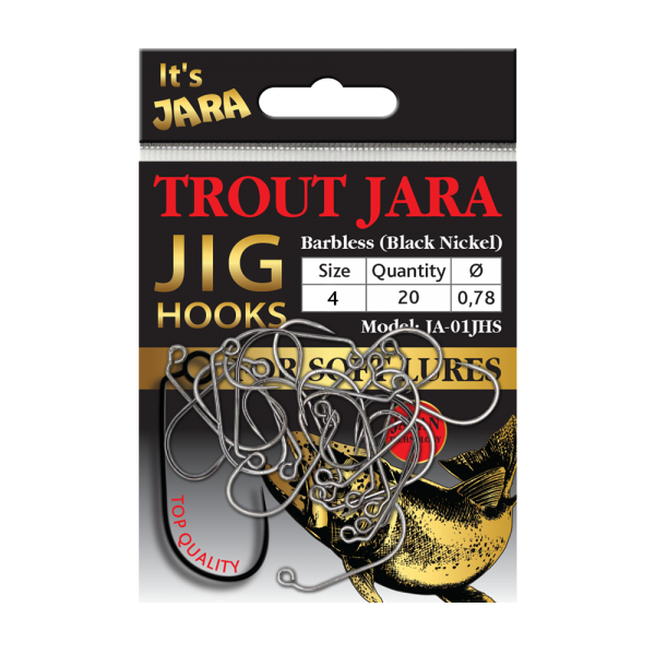 Крючки Trout Jara Jig Hooks #4