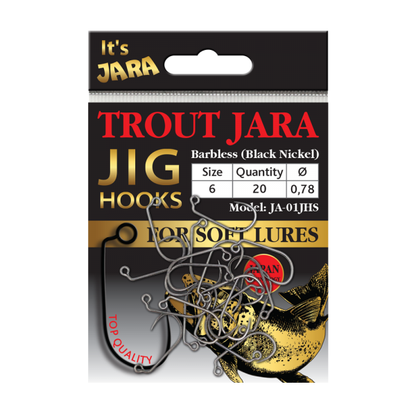 Крючки Trout Jara Jig Hooks #6