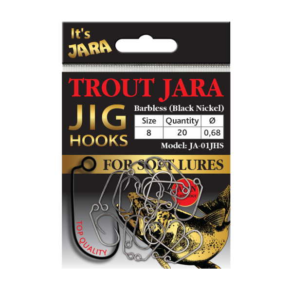 Крючки Trout Jara Jig Hooks #8